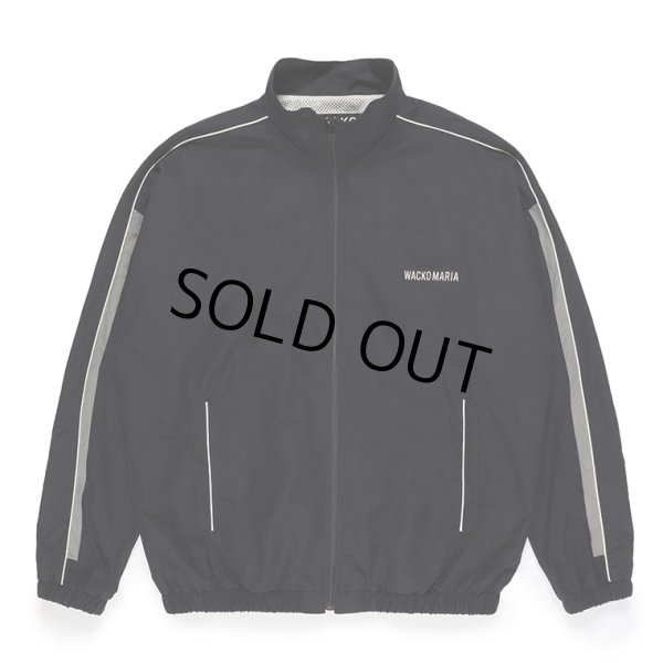 画像1: WACKO MARIA/NYLON TRACK JACKET（BLACK）［ナイロントラックJKT-23秋冬］ (1)