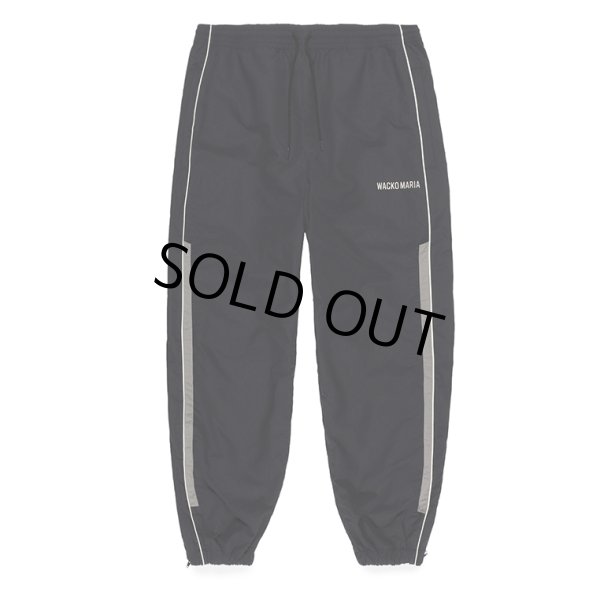 画像1: WACKO MARIA/NYLON TRACK PANTS（BLACK）［ナイロントラックパンツ-23秋冬］ (1)