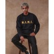 画像6: RATS/LETTERED CREW NECK SWEAT（BLACK）［クルーネックスウェット-23秋冬］ (6)