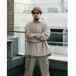 画像2: COOTIE PRODUCTIONS/T/W Gabardine Stand Collar Zip Up Jacket（Taupe）［T/WスタンドカラージップアップJKT-23秋冬］ (2)