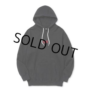 画像: CALEE/CAL EMBROIDERY PULLOVER HD（BLACK） 【40%OFF】［プルオーバーパーカー-23秋冬］