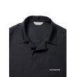 画像3: COOTIE PRODUCTIONS/Polyester Twill Fly Front L/S Shirt（Black）［ポリエステルツイルフライフロントシャツ-23秋冬］ (3)