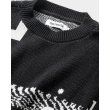 画像3: TIGHTBOOTH/COVID-19 KNIT SWEATER（Black） 【30%OFF】［ニットセーター-23秋冬］ (3)