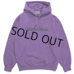 画像: WACKO MARIA/HEAVY WEIGHT PULL OVER HOODED SWEAT SHIRT（PURPLE）［プルオーバーパーカー-23秋冬］