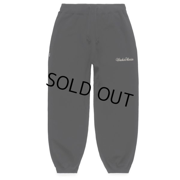 画像1: WACKO MARIA/HEAVY WEIGHT SWEAT PANTS（BLACK）［スウェットパンツ-23秋冬］ (1)