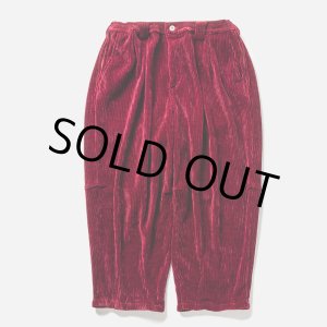 画像: TIGHTBOOTH/KNIT CORD BALLOON PANTS（Wine）［コーデュロイバルーンパンツ-23秋冬］