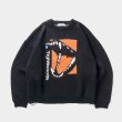 画像1: TIGHTBOOTH/BITE KNIT SWEATER（Black）［ニットセーター-23秋冬］ (1)