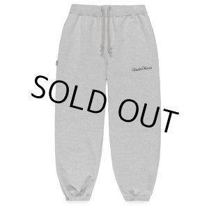 画像: WACKO MARIA/HEAVY WEIGHT SWEAT PANTS（GRAY）［スウェットパンツ-23秋冬］