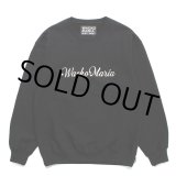 画像: WACKO MARIA/HEAVY WEIGHT CREW NECK SWEAT SHIRT（BLACK）［クルーネックスウェット-23秋冬］