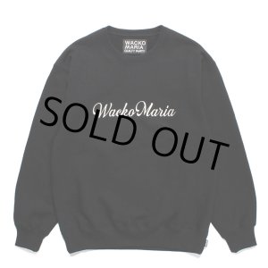 画像: WACKO MARIA/HEAVY WEIGHT CREW NECK SWEAT SHIRT（BLACK）［クルーネックスウェット-23秋冬］