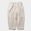 画像1: TIGHTBOOTH/KNIT CORD BALLOON PANTS（White）［コーデュロイバルーンパンツ-23秋冬］ (1)