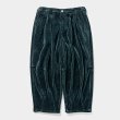 画像1: TIGHTBOOTH/KNIT CORD BALLOON PANTS（Forest） 【20%OFF】［コーデュロイバルーンパンツ-23秋冬］ (1)