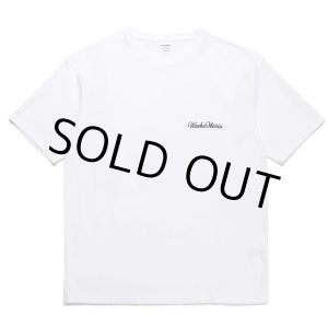 画像: WACKO MARIA/WASHED HEAVY WEIGHT T-SHIRT（WHITE）［刺繍T-23秋冬］