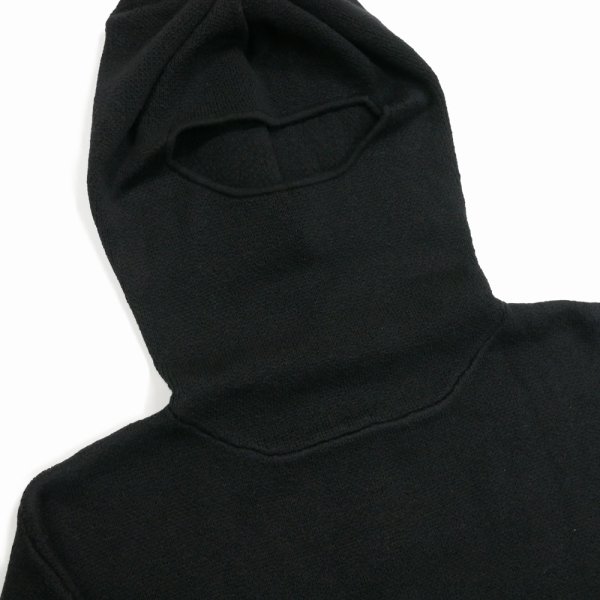 画像4: 【40%OFF】DAIRIKU/Face Cover Knit Pullover（Black）［フェイスカバーニットプルオーバー-23秋冬］ (4)