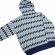 画像3: DAIRIKU/Face Cover Knit Pullover（Blue & Navy） 【30%OFF】［フェイスカバーニットプルオーバー-23秋冬］ (3)