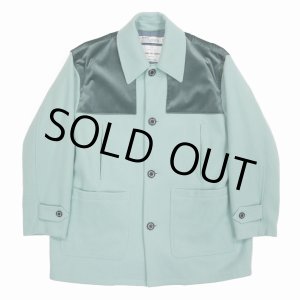画像: 【40%OFF】DAIRIKU/Velvet&Melton Oversized Donkey Jacket（Youth Blue）［オーバーサイズドンキーJKT-23秋冬］