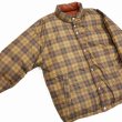 画像7: 【40%OFF】DAIRIKU/Check Nylon Reversible Down Jacket（Brown）［リバーシブルダウンJKT-23秋冬］ (7)