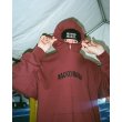 画像4: WACKO MARIA/MIDDLE WEIGHT PULL OVER HOODED SWEAT SHIRT（BURGUNDY）［プルオーバーパーカー-23秋冬］ (4)