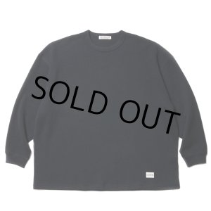 画像: COOTIE PRODUCTIONS/Heavy Oz Honeycomb L/S Tee（Black）［ヘビーオンスハニカムサーマル-23秋冬］