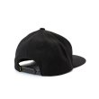 画像2: CALEE/CAL NT LOGO TWILL BASEBALL CAP（BLACK/CHARCOAL） 【30%OFF】［B.Bキャップ-23秋冬］ (2)