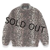 画像: WACKO MARIA/FAUX LEOPARD FUR TRACK JACKET（BEIGE）［レオパードファートラックJKT-23秋冬］