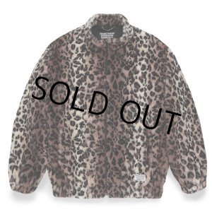 画像: WACKO MARIA/FAUX LEOPARD FUR TRACK JACKET（BEIGE）［レオパードファートラックJKT-23秋冬］