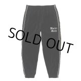 画像: WACKO MARIA/VELVET TRACK PANTS（BLACK）［ベルベットトラックパンツ-23秋冬］