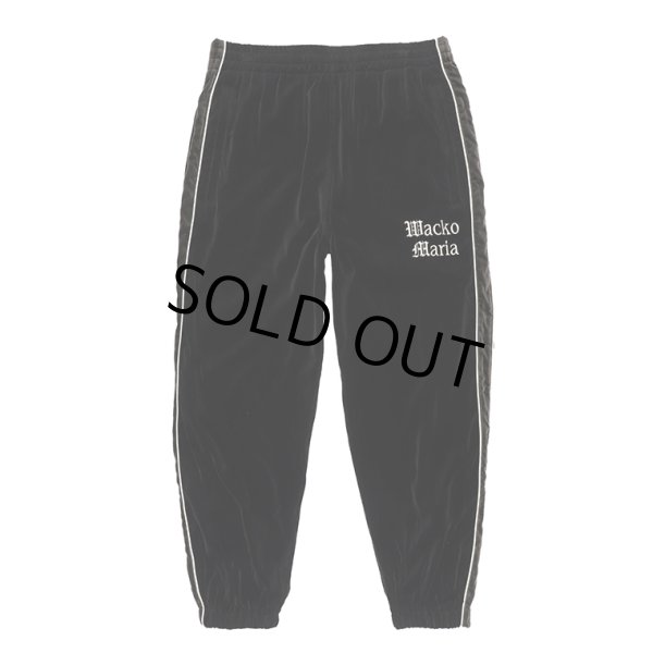 画像1: WACKO MARIA/VELVET TRACK PANTS（BLACK）［ベルベットトラックパンツ-23秋冬］ (1)