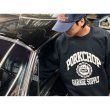 画像5: PORKCHOP/2nd COLLEGE SWEAT（BLACK）［クルーネックスウェット-23秋冬］ (5)