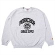 画像1: PORKCHOP/2nd COLLEGE SWEAT（GRAY）［クルーネックスウェット-23秋冬］ (1)