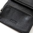 画像6: CALEE/PLANE LEATHER FLAP HALF WALLET＜STUDS CHARM＞（BLACK）［ハーフウォレット-23秋冬］ (6)