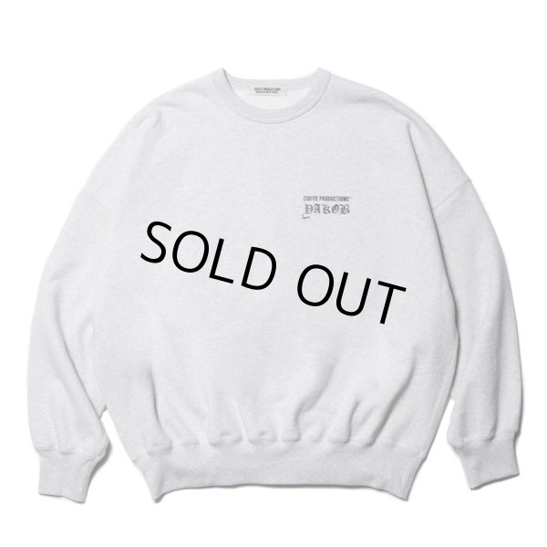 画像2: COOTIE PRODUCTIONS/Open End Yarn Sweat Crew（JESUS）（Oatmeal）［スウェットクルー-23秋冬］ (2)