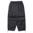 画像1: COOTIE PRODUCTIONS/Memory Polyester Twill Error Fit Cargo Easy Pants（Black）［エラーフィットカーゴイージーパンツ-23秋冬］ (1)