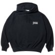 画像2: COOTIE PRODUCTIONS/Open End Yarn Sweat Hoodie（JESUS）（Black）［スウェットフーディー-23秋冬］ (2)