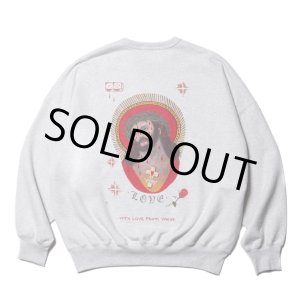 画像: COOTIE PRODUCTIONS/Open End Yarn Sweat Crew（JESUS）（Oatmeal）［スウェットクルー-23秋冬］