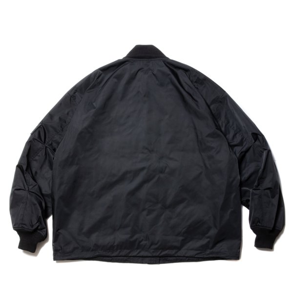 画像2: COOTIE PRODUCTIONS/Memory Polyester Twill WEP Jacket（Black）［WEPジャケット-23秋冬］ (2)