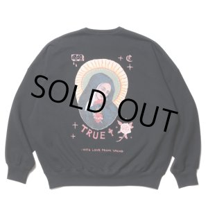 画像: COOTIE PRODUCTIONS/Open End Yarn Sweat Crew（MARY）（Black）［スウェットクルー-23秋冬］