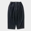 画像1: TIGHTBOOTH/WOOL BAGGY SLACKS（Black） 【20%OFF】［ウールバギースラックス-23秋冬］ (1)