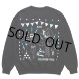 画像: WACKO MARIA/世界平和プロジェクト / SWEAT SHIRT（BLACK）［クルーネックスウェット-23秋冬］