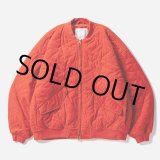 画像: TIGHTBOOTH/T QUILT VELVETEEN JKT（Vermilion） 【30%OFF】［キルトベルベッティーンJKT-23秋冬］