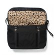 画像2: WACKO MARIA/SPEAK EASY / MESSENGER BAG（BLACK/LEOPARD）［メッセンジャーバッグ-23秋冬］ (2)