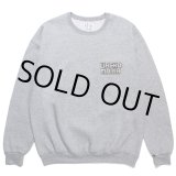 画像: WACKO MARIA/世界平和プロジェクト / SWEAT SHIRT（GRAY）［クルーネックスウェット-23秋冬］