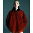 画像2: TIGHTBOOTH/T QUILT VELVETEEN JKT（Vermilion） 【30%OFF】［キルトベルベッティーンJKT-23秋冬］ (2)