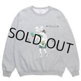 画像: WACKO MARIA/世界平和プロジェクト / SWEAT SHIRT（GRAY）［クルーネックスウェット-23秋冬］