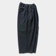 画像2: TIGHTBOOTH/WOOL BAGGY SLACKS（Black） 【20%OFF】［ウールバギースラックス-23秋冬］ (2)