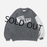 画像: TIGHTBOOTH/IMPLANT CREW SWEAT（Black） 【30%OFF】［クルースウェット-23秋冬］