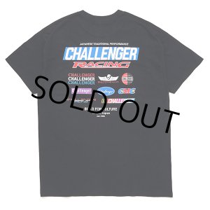 画像: CHALLENGER/CMC RACING LOGO TEE（BLACK）［レーシングロゴT-23秋冬］