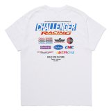 画像: CHALLENGER/CMC RACING LOGO TEE（WHITE）［レーシングロゴT-23秋冬］