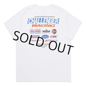 画像: CHALLENGER/CMC RACING LOGO TEE（WHITE）［レーシングロゴT-23秋冬］