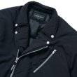 画像5: 【50%OFF】ROUGH AND RUGGED/DOUBLES（BLACK）［ナイロンダブルライダースJKT-23秋冬］ (5)